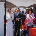 Joey Leong Instagram - 《名門》開鏡儀式 感謝媒體親臨 在演藝圈成長 還真累積了不少“爹地媽咪” 這次的父母是從電視機裡跑出來的 米雪姐 石修哥 榮幸！才拍攝了幾天就已經收穫不少 有機會再分享✨ 特別想提及開鏡前的讀稿環節 有機會跟編劇深入解剖和創造角色 跟眾演員釐清背景和走向 聽導演說大方向 整個過程就能看出劇組的用心 謝謝Astro · 李治成老師 Multimedia · Datuk Steven Datin Vince CheeAng 導演Simon Long 與年輕有為的編劇們 少不了鎮壓全場的專業前輩演員 米雪姐 石修哥 邵平哥 有您們領隊 相信中文原創劇 《名門》 會好❤️ 新角色 #Clara李靖慧 花了點時間刻畫 現在挺懂她 #名門 #TheGreatResonance #AstroOriginals #MultimediaFilmProductions #Astro中文原创电视剧