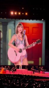 Joey Leong Instagram - #theerastour in #singapore *:･ﾟ✧* Here’s a 6-minute (diary-like) concert highlight for those wanting to soak up the vibe ✦ What sets it apart from other concert? ➀ First time in my life seeing countless of people dressed up in glitters, puffy dresses and even long gown to a concert, all shimmering beautiful when they’re allowed to fully express themselves with no one judging. ➁ They call it Swiftonomics, and I sensed its strange power. It’s not just the highest-grossing music tour in history, it’s not just that. As I walked in, I saw faces of all kinds, speaking different languages, hailing from different cities and countries. They made up the 50,000 audience each night (for 6 shows in 🇸🇬). Let’s not talk about the grant we heard; I experienced firsthand the surge in hotel and flight prices, as well as the full house at almost every cafe and restaurant. Oh and the never-ending queue for merchandises also left me in awe. ➂ Taylor is extra beautiful on stage! Singing for 3.5 hours straight a night, for 150 shows in this tour? Respect. The strength and persistence in training, almost like an athlete. All the best in your coming shows, powerful woman! Kudos to the tech and design team behind Taylor’s spectacular stage for creating such immersive concert experience! To all the performers and talents too, each adds their own sparkle to the stage though I’m sitting far. ➃ The audience! All singing out loud and enjoying one thing (music) together - that’s the best view of a concert ◡̈ Non-swiftie is back at home now with so much in the pockets, and a full heart ♡ thank you #taylorswift #joeyleonginsingapore #joeyleongjournal #theerastourtaylorswift #taylorswiftconcert