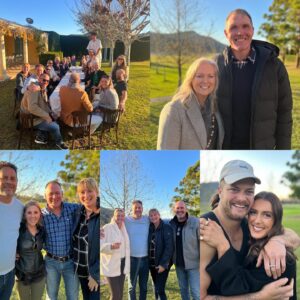 Johanna Griggs Instagram - And what did @toddyhuggins 50th Birthday weekend include - well….. total chaos, madness and endless laughs with this beautiful bunch. In amongst tennis and board games, fire pits and s’mores, incredible food and endless entertainment - we also enjoyed the world’s most fabulous wine tour to @bonvillaestate @vampbylisamcguiganwines @krinklewood and the most ridiculously decadent and delicious lunch at @mountbrokewines all organised by @grapeexperiencetours (thank you Mel, Scotty and Ronnie for a wonderful day) Todd hasn’t stopped smiling for days. Thank you to our divine sons @sweeetsy and @joesweet for organising. We couldn’t be prouder of you boys and how special the past few days have been. ❤️❤️❤️ @toddyhuggins @jacintaharriison @hoban_david @natty.lett @anita.conte4 @starry.83 @kbolt79 @pamelamoore3 @john_cimino4 @anna_cimino8 @woowoo_and_acacia @rosietrindall @stephentrindall @dph474 @mrsgh35 @lisasoames_makeup @keithsoames @jimwilsonmedia @chrisbath @bhgaus