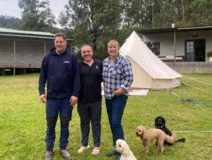 Johanna Griggs Instagram - Warning: more posts coming…  as it was my beautiful Husband’s 50th Birthday this past weekend… and a wonderful excuse for a massive celebration. We had an absolute ball… and a huge part of what made it feel so special was this incredible glamping accomodation from @goglampingaus Jayde and her beautiful family made it so special for our guests. These glamping tents are next level… everything you can possibly imagine is supplied, and then every extra luxury you never even thought of is also included. We were all blown away. Thank you so much for making our weekend so special. #notanad #notgifted #justanamazingaussiecompanykickinggoals thanks to @natty.lett for lots of the pics!