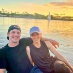 Johanna Braddy Instagram - Getting to be passengers for a sail boat race was one of the coolest experiences! This entirely female crew were absolutely amazing to watch! Thank you Firefly for having us and congratulations on #2!!! ⛵️ . . . . #sail #sailboat #race #hawaii #oahu #travel #love #adventure