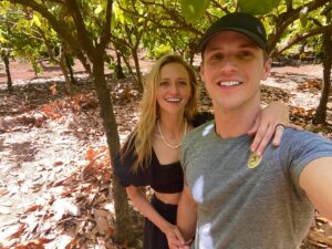 Johanna Braddy Instagram - Car dancing and a fruit farm! @kahukufarms Harvesting cacao?! My dream ♥️🍫
.
.
.
.
.
#hawaii #love #farm #fruit #travel