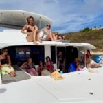 Johanna Braddy Instagram - Epic day celebrating the incredible @jenniferlholland !! 🏝🛥🐠 . . . . . . #bachelorette #bacheloretteparty #carribean #beachday