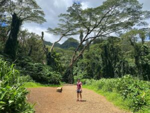 Johanna Braddy Instagram - We may or may not be surrounded by dinosaurs. 
.
.
.
.
.
.

#hawaii #hike #travel #travelphotography #hawaiilife #jurassicpark