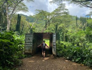 Johanna Braddy Instagram - We may or may not be surrounded by dinosaurs. 
.
.
.
.
.
.

#hawaii #hike #travel #travelphotography #hawaiilife #jurassicpark