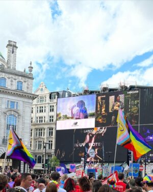 Johnna Dias-Watson Instagram - cheers to every single person I saw today being hot #londonpride