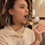 Johnna Dias-Watson Instagram - perfect food, perfect wine, perfect night thank you a million times 🍷❤️‍🔥 @dovetalelondon @1hotel.mayfair