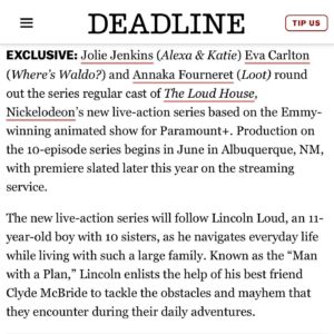 Jolie Jenkins Instagram - Couldn’t be more thrilled to join this party! 🤩 @nickelodeon @paramountplus