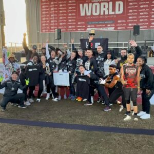 Jona Xiao Instagram - 🏆 World Champs @usaflagfb 🌎!

Teamwork makes the dream work along this exciting journey! We tied our first pool play game and our teammates (some we met the morning of for first time) and coaches were patient and supportive as we worked through chemistry. 

Then, we got on the same page by our 2nd pool play game and then after 5 playoff games, we ended up with the championship 🙌 

Shoutout to the amazing returning and new teammates and coaches we are grateful enough to have had. 

MVPs:
💥 Offensive: @tony_gause3 with the 💯 hands and killer routes 

💥 Defense: @owinnin who ran our defense and got everyone on the same page & an incredible team-first player

💥 Overall: @caitlynwong with the game-winning championship touchdown and killer picks and deflections