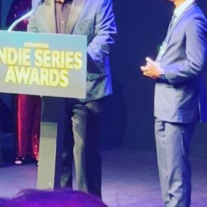 Jona Xiao Instagram - We won the ISA Spotlight Award at the @indieseriesawards!  I’m grateful to have been nominated for best guest performance in a comedy. 

What a truly magical evening and I felt so honored to be amongst such powerful artists and storytellers.  Swipe to see @antneya’s funny & heartwarming speech that illustrates just one example of how TV & movies literally saves lives. 

He was very kind and complimentary of the award acceptance speech I gave and just a wonderfully loving soul. 

And extra thank you @alchemyxkrista for having me as the hilarious Linseed in your funny, relatable, heartwarming @fetetheseries ❤️