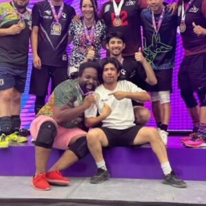 Jona Xiao Instagram - 🏅 Grateful for the medals and memories from my time at the Gay Games. Today, I’m adding another chapter to my story – I’m coming out as pansexual. 🌈 Turns out my love life is as diverse as my sports interests. 😂 

🤝 The Gay Games isn’t just providing a platform for playing sports for the LGBTQ  community; it’s about playing a part in a more inclusive world. Here’s to playing for Team Pan and contributing to a world where everyone can play and be their authentic selves, both on and off the court! 🌍💖

➡️ for videos & pics of the amazing experience in Guadalajara 🇲🇽:

1) 🥇 Gold Medalist in Men’s Dodgeball 

🥉 Bronze Medalist in Mixed/Co-Ed Dodgeball

So grateful to have been welcomed with such open arms by both Buerger Boys (mainly Team 🇲🇽 players 🤩) & Throwt G.O.A.T.S. 🐐 I learned so much!

2) 🎥 of some thows & catches

3) Opening ceremonies & the performers were 🔥 🔥 🔥 

4) An incredible Dia de Los Muertos festival 

5) The coolest 💡 show I’ve ever been to 

6) A fun awards presentation including my typical body roll…😅

7) The last 15 seconds of our men’s championship game 🎊 

8) Even the airline rep was rockin’ Dia De Los Muertos makeup & headgear 

 #ComingOut #PansexualPride #InclusiveJourney #GayGamesLegacy #MedalsAndLove #TeamPan #InclusiveJourney #MoreThanJustGames