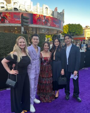 Jona Xiao Instagram - What an amazing, memorable experience at the @joyridemovie premiere & afterparty!  Swipe ⬅️for some fun videos & pics of the star-studded & yummy food-filled evening 🤤 

Joy Ride is one of the funniest movies I’ve seen in a very long time, I was laughing so much that I sometimes missed the next joke that came.  And I cried as well, as the story is also about identity, self discovery, and friendship.  Writer & director @adeleblim is a genius, and the cast is brilliant. 

And shoutout to my awesome  1 @kaylievhart 🤍

Comment below YES if you’re planning on seeing the movie or already saw it!