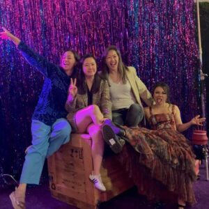 Jona Xiao Instagram - What an amazing, memorable experience at the @joyridemovie premiere & afterparty!  Swipe ⬅️for some fun videos & pics of the star-studded & yummy food-filled evening 🤤 

Joy Ride is one of the funniest movies I’ve seen in a very long time, I was laughing so much that I sometimes missed the next joke that came.  And I cried as well, as the story is also about identity, self discovery, and friendship.  Writer & director @adeleblim is a genius, and the cast is brilliant. 

And shoutout to my awesome  1 @kaylievhart 🤍

Comment below YES if you’re planning on seeing the movie or already saw it!