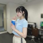Jonishi Rei Instagram - ⠀ 今日は🩵の気分だった ⠀ ⠀ ⠀ ⠀ ⠀