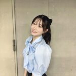 Jonishi Rei Instagram - ⠀ #握手会 ありがとうございました🤝🩵 ⠀ ⠀ ⠀ ⠀ ⠀ ⠀ #れーチャンしふく リボンだらけでした🎀 #dailylook #ootd #code #outfit #低身長コーデ #154cm