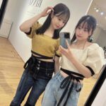 Jonishi Rei Instagram - ⠀ 明日25日まで開催している 花梨ちゃんプロデュースアパレルブランド 【#RINNU】のPOP UPへ行ってきました👗🌹 ⠀ ⠀ 悩みまくって試着もしてさらに悩んで大量にGETしました！笑 ⠀ ⠀ 低身長でもスタイル良く着れるお洋服と デザインもめちゃかわでした🥺 皆さんもたくさん悩んで可愛いお洋服ゲットしてくださいね〜🌟 ⠀ ⠀ ⠀ ⠀ ⠀