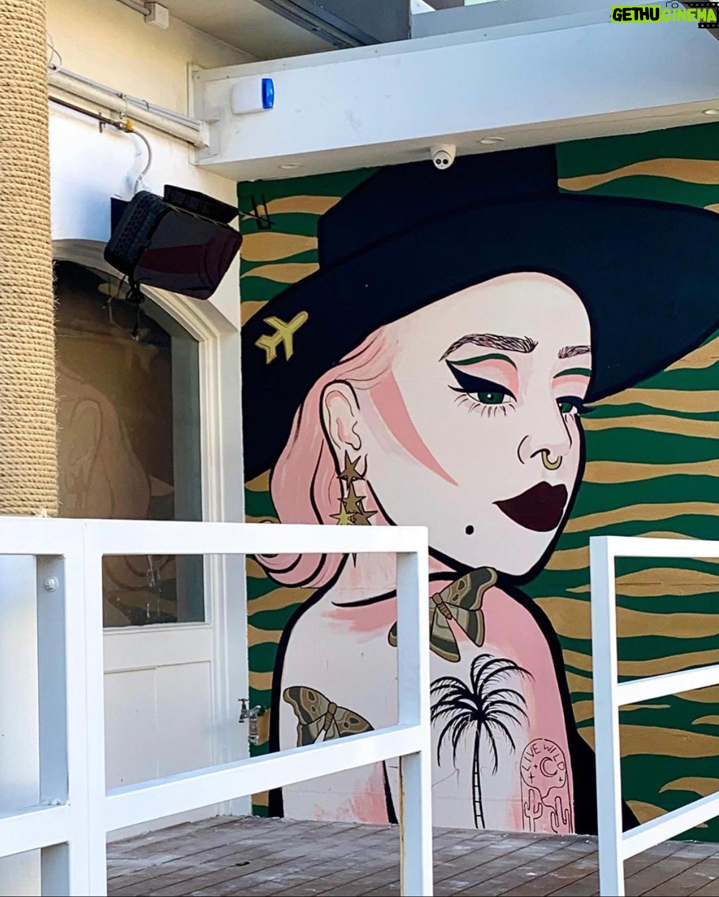 Jordan Danger - 3 Likes - @juzpopcreations made me a mural in Australia. You beautiful talent. This is v cool.