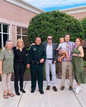 Jordan Danger Instagram - My brother, my best friend. Graduated today from the academy to join the family business. Not only did he graduate with Expert Marksman and the top GPA the academy at Volusia County Sheriff’s Department has ever seen, but I got to watch my very recently retired LAPD father pin his badge on him for the first time. What an absolute honor. What a cool day. I am so lucky to have this family filled with intelligent, strong, noble men. Back the blue always, my guys 💙