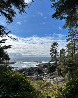 Jordan Claire Robbins Instagram - There no place like Tofino 💙 thank you a million times to the @wickinnbc for making our time there so special. Already plotting our next return 👀✨