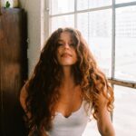 Jordan Clark Instagram – I’m literally swimming in hair these days… 

Thank you @eatenbyflowers you’re just soooooo good!!

Ps. The curls are making a come back 💋