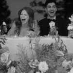 Jordan Clark Instagram - The best day of my life 🥹 Thank you Alex for helping us make this day so special. You made everything we dreamt of come to life. @blushandbowties Photographer @jennifermoher Decor: @simplybeautifuldecor Venue: @chateaudescharmes Flowers: @billieflowerco Make up: @celinabmua Hair: @glhgmarkham ♥️