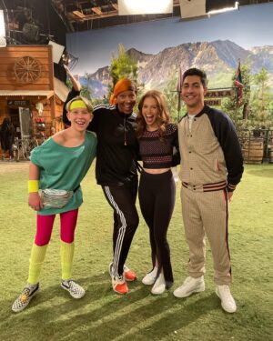 Jordan Clark Instagram - Yo…. This guy @trevorflanny really tried to dance battle me on Disney Channel tonight 🤷‍♀️