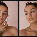Jordan Lipscombe Instagram - dreamy shooting with @utanofficial for their new world first freckle & contour pen! creates easy natural buildable freckles that are unique to your skin tone , you can overline your lips & contour your nose with a beauty sponge (demos hitting my youtube soon!) once developed it's water resistant, long lasting & wear with or without makeup, whatever your vibe is *adds to basket* lets be utan pen twins x x x #utanpen AD