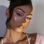 Jordan Lipscombe Instagram - full look including all products from my @primark.beauty expert edit✨ they’re still available to buy in @primark stores this week so grab it while you can bbys💗 PRODUCTS ON MY FACE: •orange & wild mint energy priming spray •brow sketch (i use shade dark brown) •double coverage matte foundation (i use shade toffee) •foundation & contour stick (i use shade chai) •bake it setting powder (i use shade beige) •high pigment blusher (i used shade secrecy) •false lash queen mascara •3D lashes (i used allure here) •lip liner (i use shade toffee) •high gloss (i use shade candy) #iworkwithprimark #primarkbeauty AD