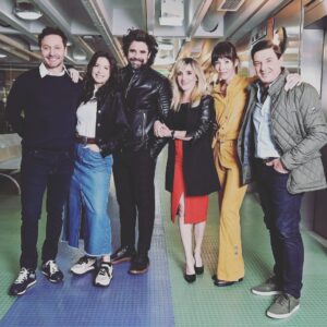 Jorgelina Aruzzi Instagram - Arrancamos !!!!@telefe @vis_global @castrolucianook @paola_krum @soydamiandesanto @memefunes @benjavicunamori