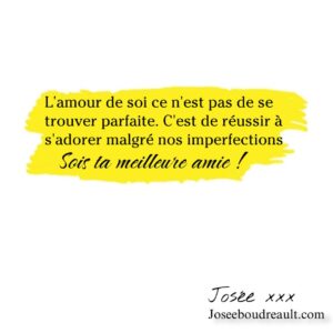 Josée Boudreault Instagram - Sois ta meilleure amie - La tournée.
C’est des soirées tout en humour qui font du bien.
Le bonheur à travers l’amour de soi et l’auto-compassion.

Vous voulez qu’on organise une soirée dans votre coin? Dites nous en DM vous êtes de quelle ville, on cherche toujours de nouveaux endroits pour aller vous rencontrer.

Prochainement : 
Matane 12 mars 
Mont-Laurier 19 mars
Boucherville 20 mars 

Ainsi que :
Gatineau
Sainte-Thérèse 
Sherbrooke 
St-Georges
Pointe-aux-trembles
St-hyacinthe
Québec
Baie-Comeau
Sept-îles 
Lachute 
Victoriaville