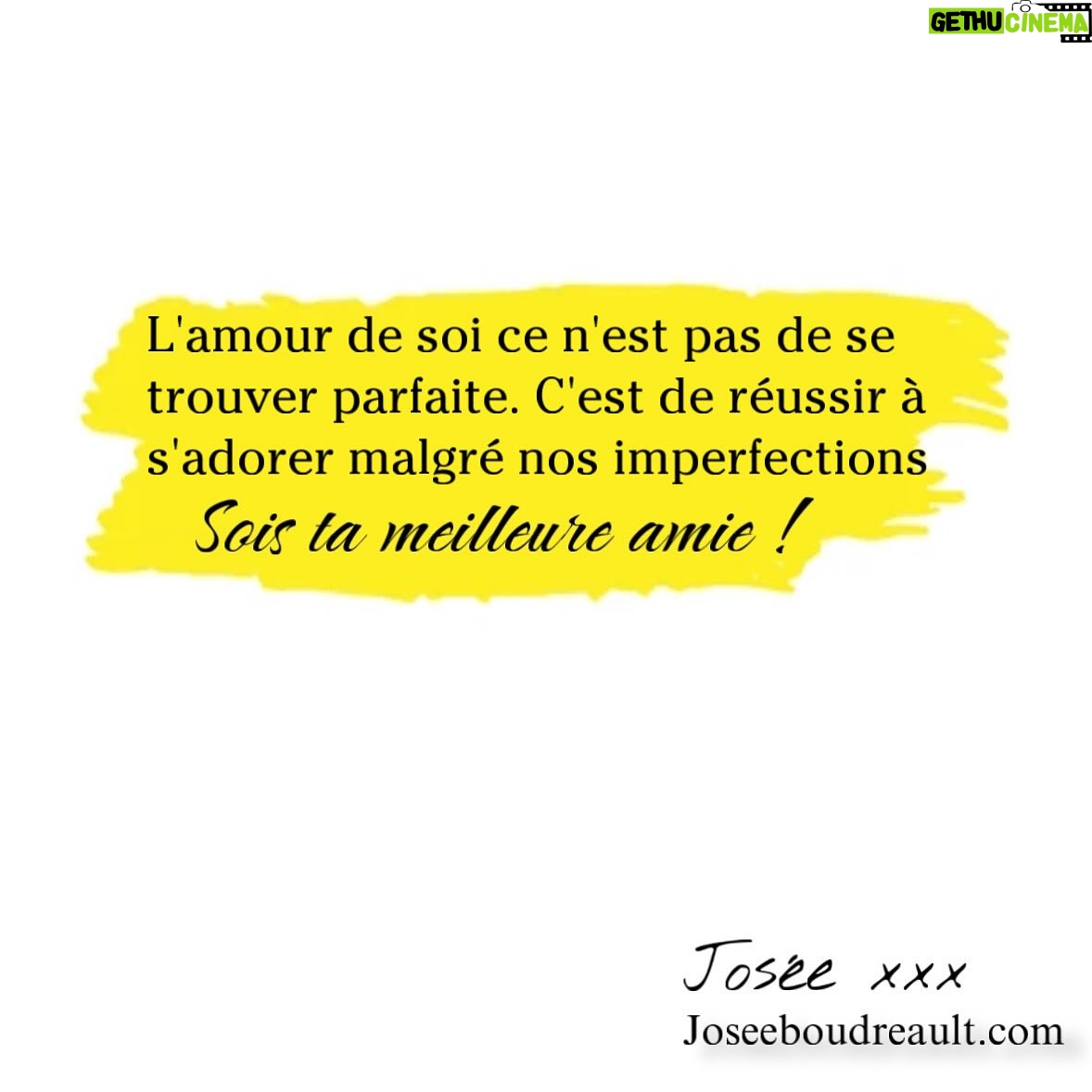Josée Boudreault - 236 Likes - Sois ta meilleure amie - La tournée.
C’est des soirées tout en humour qui font du bien.
Le bonheur à travers l’amour de soi et l’auto-compassion.
Vous voulez qu’on organise une soirée dans votre coin? Dites nous en DM vous êtes de quelle ville, on cherche toujours de nouveaux endroits pour aller vous rencontrer.
Prochainement :
Matane 12 mars
Mont-Laurier 19 mars
Boucherville 20 mars
Ainsi que :
Gatineau
Sainte-Thérèse
Sherbrooke
St-Georges
Pointe-aux-trembles
St-hyacinthe
Québec
Baie-Comeau
Sept-îles
Lachute
Victoriaville