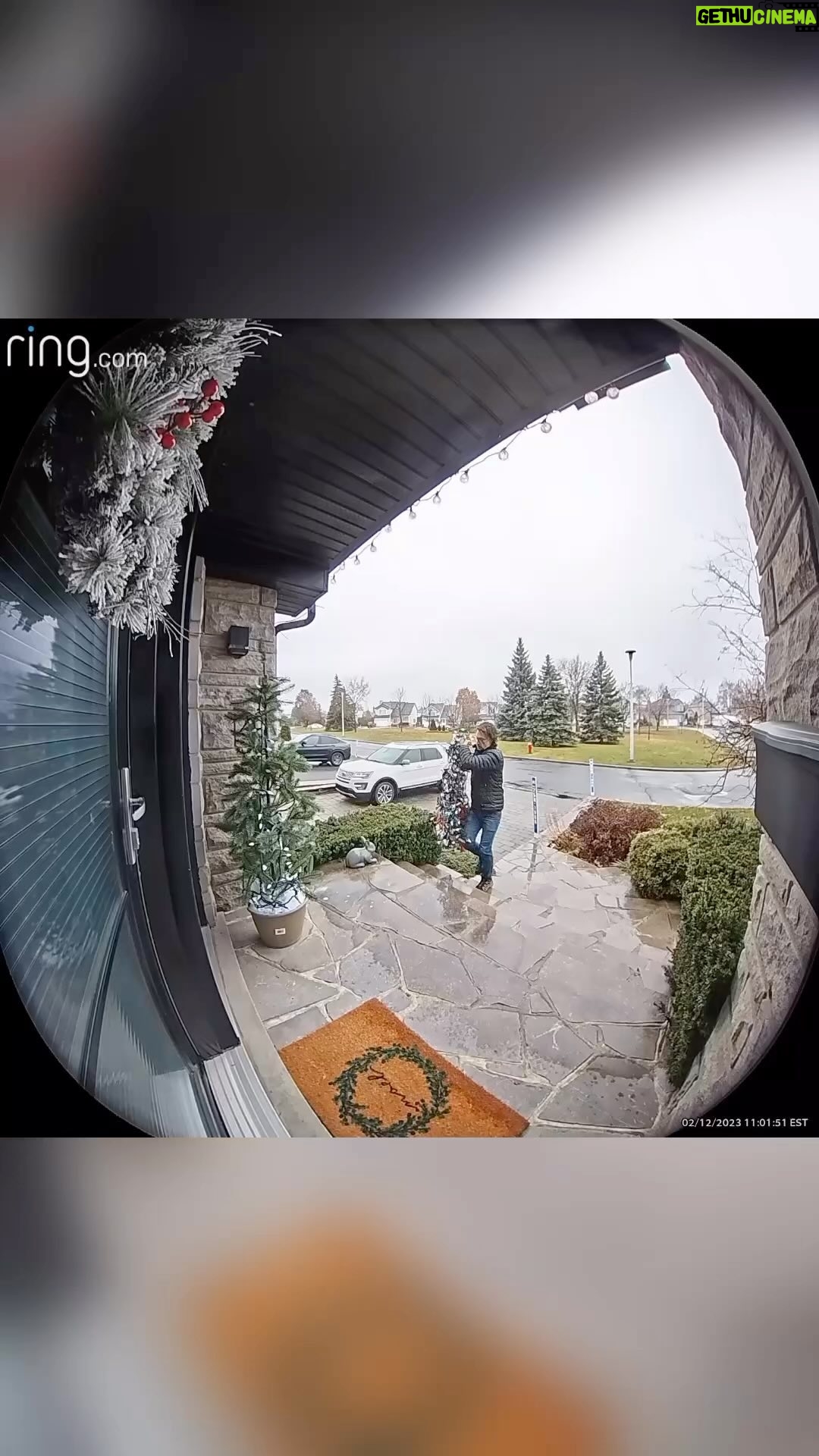 Josée Boudreault - 1.1K Likes - Vous avez vu la photo de L-P avec sa motte de lumières de Noël?
On a réalisé que notre sonnette a filmé son long travail de démêlage.
En voici un court résumé 😂 @lprivard
