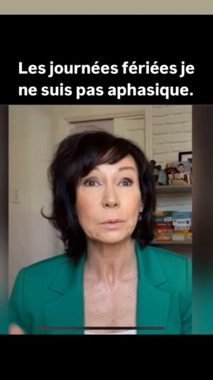Josée Boudreault Instagram - Un petit message avant de me coucher en ce beau lundi qui débute le mois d’avril. 
Je suis chanceuse car les journées fériées je ne suis pas aphasique donc c’est plus facile de vous jaser ❤️