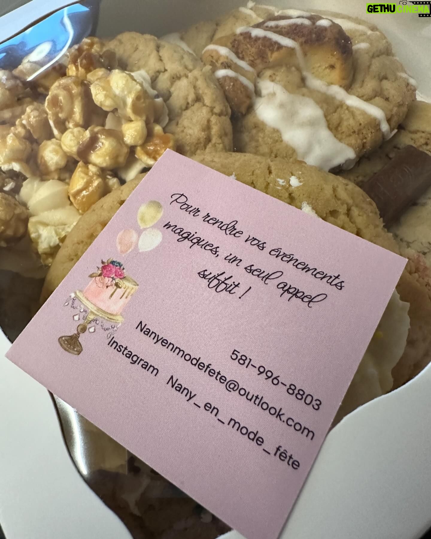 Josée Boudreault - 161 Likes - Nous avons eu une belle visite à St-Georges. Stéphanie Brochu de @nany_en_mode_fete qui nous a donné de magnifiques biscuits pour la route du retour tantôt.
Ça valait la peine d’affronter un peu de neige pour venir dans le coin ❤️