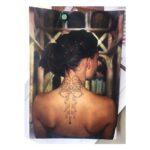 Josefin Asplund Instagram – One of Astrid’s hidden tattoos🦎 @historyvikings #vikings