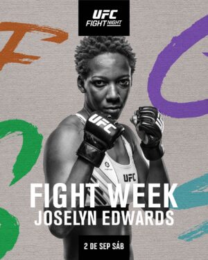 Joselyne Edwards Instagram - fight week.💪🏾✨🇵🇦
@dominance_mma 
#ufcparis🇫🇷 #ufcfighter