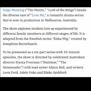 Josephine Bornebusch Instagram - Shooting day 5 på Australiens remake av Älska mig. Har nog aldrig varit så stolt någonsin. Vet inte om jag ska skratta eller gråta. Många känslor nu.