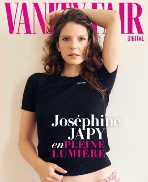 Joséphine Japy Instagram - Vanité chez Vanity 
@vanityfairfrance