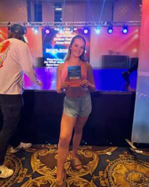 Journey Kay Instagram - Honored Dancer Nominee!  Journey had so much fun this weekend @adrenalinedanceinc she got Platinum on her solo, Almost made City Crew and did earn the Scholarship that sends her to Nationals for free to compete for Honored Dancer.  She had so much fun last time @nationaldancehonors in Texas she wants to see her friends she made.  She’s the sweetest in that THAT is why she is so excited to go.  Relationships, bonding, sisterhood. I am so thankful for everything dance has brought into both of our lives.  If we met you through dance, know that we love you!! . Looks like we will be headed to Florida and turn it into a family vacation!  So happy for her.  She has been in a bit of a mental dance rut and really missing her daddy. She needed this and I’m grateful it came at exactly the right time.  Love you always sis! 🤩

I can’t say enough about @therockcenterfordance there were 4 Juniors there and all 4 got the top scholarship! A few soloists in each age level and ALL getting amazing awards and supporting each other.  BRAVO!