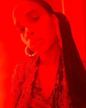 Joy Bryant Instagram - Red light special