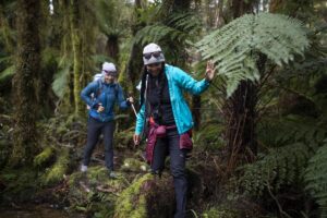 Joy Bryant Instagram - I took one step and froze. “I can’t do it.”
.
.
.
We were halfway through a beautiful 6 mile hike where the biggest challenge was keeping our feet dry while crossing a stream. Now I’m on a survival course that wasn’t on the itinerary.
.
.
.
Just a few minutes before, after watching @adavecalledyeti and @eliza_earle cruise across the wire bridge, I thought, “Yeah, I got this.” I have good balance. I’m good. .
.
.
But all of that confidence floated down the river once I climbed up onto the bridge, saw the river below, and looked out to the other side. It was way sketchier, higher, and longer than it appeared from the ground. .
.
.
I tried to breathe the fear away but all I could think about was slipping off the wire and falling onto the rocks as the river carried me away. .
.
.
“Is there another way across,” I ask #EddieBauer guide @carolinegeorge and our #NewZealand guide Bob. They look at each other and don’t even bother to answer the question, but offer an encouraging, “You can do it,” instead.
.
.
.
I look across the bridge and down below again. I try to lift my foot, but it’s stuck. “No, really, I can’t!”
.
.
.
“I’ll do it with you,” says Caroline before climbing up the ladder to join me on the bridge.“We’re going to do this together. One step at a time. One breathe at time.” And that’s what we did. .
.
.
With Caroline’s help, I was able to focus on my steps and breathe, and not my ‘death by river rocks’. And before I knew it, I was cruising too.
.
.
.
I made it across triumphant, and sent my fears down the river. 
#LiveYourAdventure

@eddiebauer
@ihprteam
@newzeal2015
📸 @eliza_earle
#EBPartner