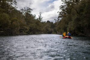 Joy Bryant Instagram - What happens when a control freak hops in a raft with a stuntman, an adventure racer and an elite Eddie Bauer alpine guide on a remote river in New Zealand? She learns to go with the flow.
.
.
.
I am not a water sport enthusiast and rafting is not on my bucket list. But I said yes anyway. The idea of floating from river to sea in a part of the world few get to see was something my mind could embrace. But actually getting my body in the raft was a whole other thing. .
.
.
So there I stood on the banks of the Hollyford River, listening to the safety briefing about what to do when you fall out of the raft. “Any questions,” they ask. Yeah, why did I say yes to this adventure again? But I held my peace and got in the raft anyway. Turns out, that was the hardest part. .
.
.
Our 3 raft crew paddled almost 20 miles in 3 days, under the sun and in the rain, in water descended from the towering glaciers that guided our path; water so fresh, we never hesitated to drink.
.
.
.
We spent our nights in cabin style “huts” along the route, surrounded by tall ferns and moss covered trees, comforted by good food, great company and a warm fire. .
.
.
And every night, I went to bed proud that I let the flow take me where it wanted to go. 
On to the next adventure!
#LiveYourAdventure
#EddieBauer 📸 @eliza_earle
@eddiebauer
@ihprteam
@newzeal2015
#EBPartner