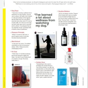 Joy Bryant Instagram - In the Summer 2022 issue of @newbeauty I share some of the things that help keep me well and good. 

And no, I did not pee in that bathtub.

Photos by my tripod.