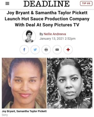 Joy Bryant Instagram - We doin thang-yang-yangs...

A little Hot Sauce goes a long way.
