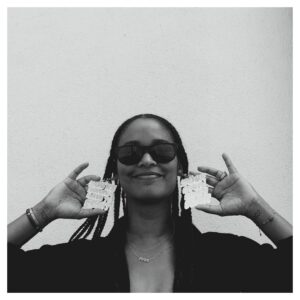 Joy Bryant Instagram - Sorry to bother you, but you should go see #SorryToBotherYou 
It's funny, smart, relevant, and far out. 
And the merch is dope too👊🏽 (peep the earrings!)
#YoureGonnaHaveToFightYourOwnDamnWar