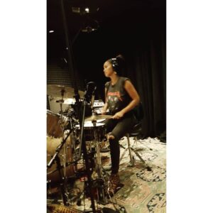 Joy Bryant Instagram - Friday night jam session