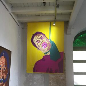 Joy Behar Instagram - Here's a painting from an art gallery in Cuba.