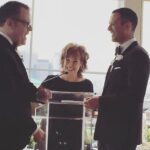 Joy Behar Instagram - I recently officiated my good friend Karl's wedding. They're such a lovely couple! ❤️