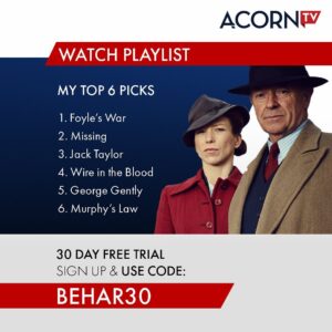 Joy Behar Instagram - I am crazy about British detectives! Here are my picks for the best in #BritishTV on @acorn_tv! Use the code BEHAR30 for 30 days free at: www.acorntv.com This Friday (5/22), I'll live-tweet while watching Episode 1 of Foyle's War (The German Woman) at 5pm ET. #AcornTVPartner