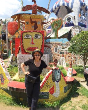 Joy Behar Instagram - This is an entire neighborhood in Cuba made of ceramic - done by the artist Jose Fuster.